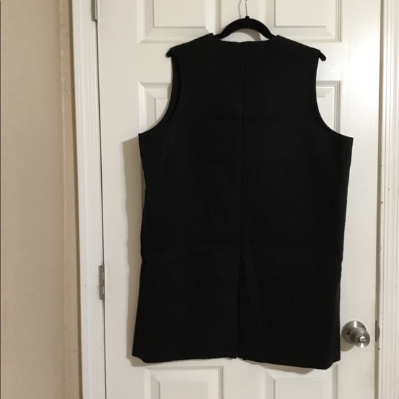 Mud Pie Black Vest NWT. Sz.L - Picture 2 of 5